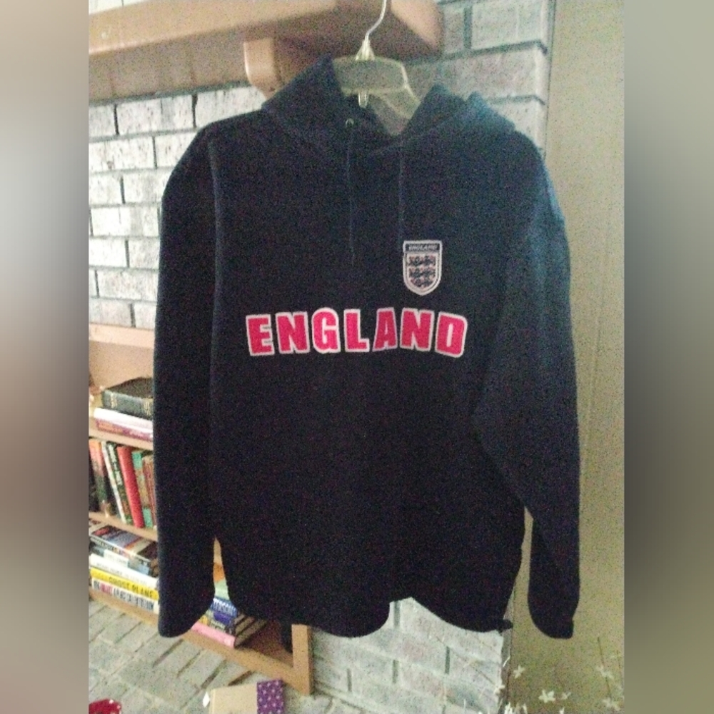 England Three Lions Fleece hoodie by Admiral for England M